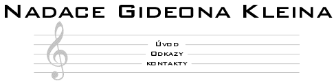 Nadace Gideona Kleina